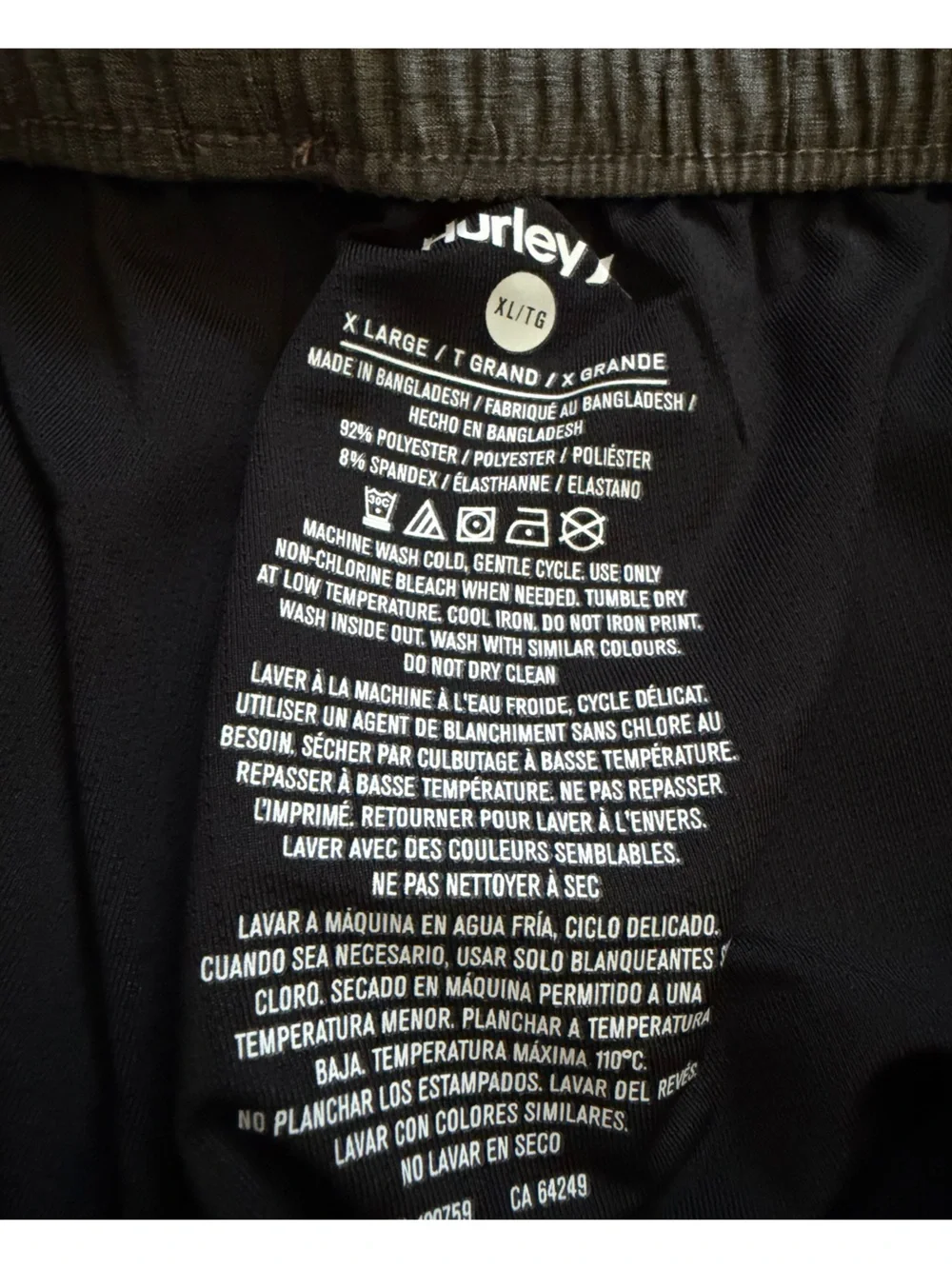Hurley nwt men